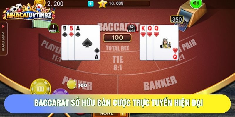 Baccarat sở hữu bàn cược trực tuyến hiện đại Baccarat sở hữu bàn cược trực tuyến hiện đại