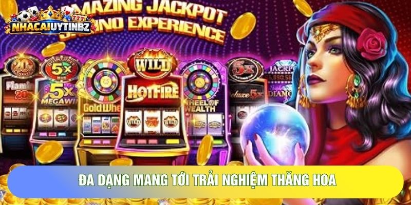 Đa dạng mang tới trải nghiệm thăng hoa