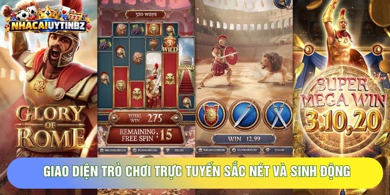 giao diện trò chơi trực tuyến sắc nét và sinh động giao diện trò chơi trực tuyến sắc nét và sinh động