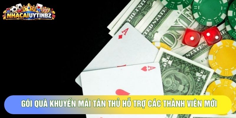 Gói quà khuyến mãi tân thủ hỗ trợ các thành viên mới Gói quà khuyến mãi tân thủ hỗ trợ các thành viên mới