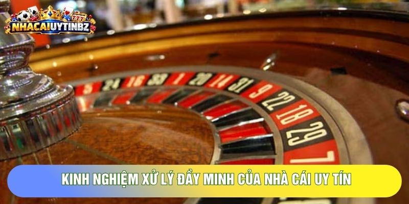 Kinh nghiệm xử lý đầy minh của Nhà cái uy tín