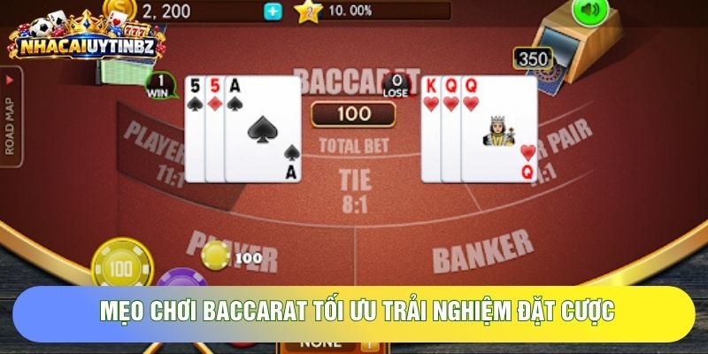 Mẹo chơi baccarat tối ưu trải nghiệm đặt cược Mẹo chơi baccarat tối ưu trải nghiệm đặt cược