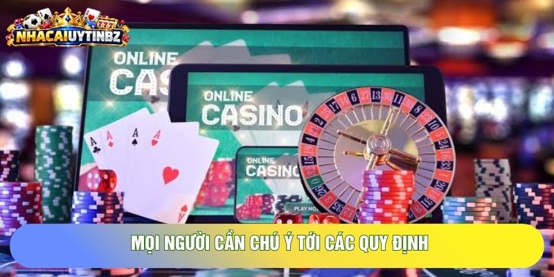 Mọi người cần chú ý tới các quy định